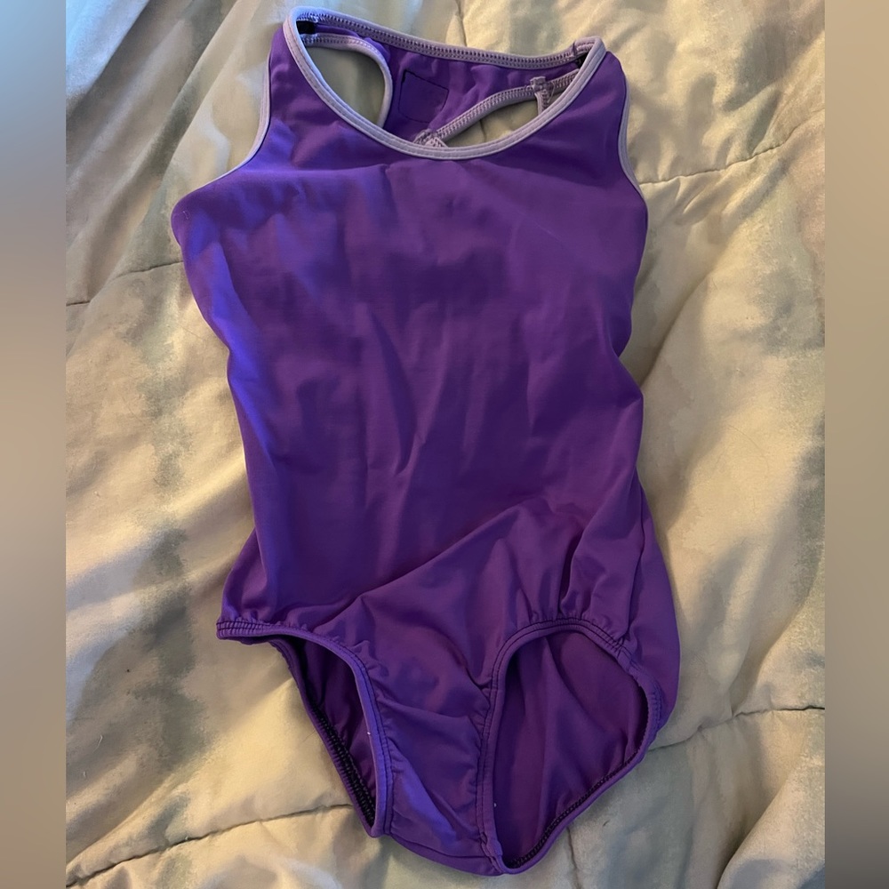 Jo + Jax child 12-14 purple leotard
